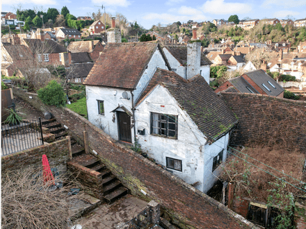 Grade ll Listed three bedroom cottage requiring full renovation and offering immense potential for improvement.